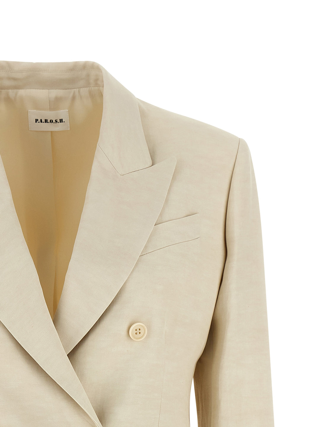 P.A.R.O.S.H. Raisa BlazerS - Beige | 8ca198ab30de88ee42f891760fa4685b5862850a