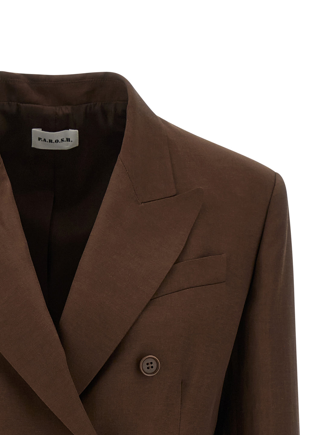 P.A.R.O.S.H. Raisa BlazerS - Marrone | aabde741d0aa08cb4094551eff9622dc537f446b
