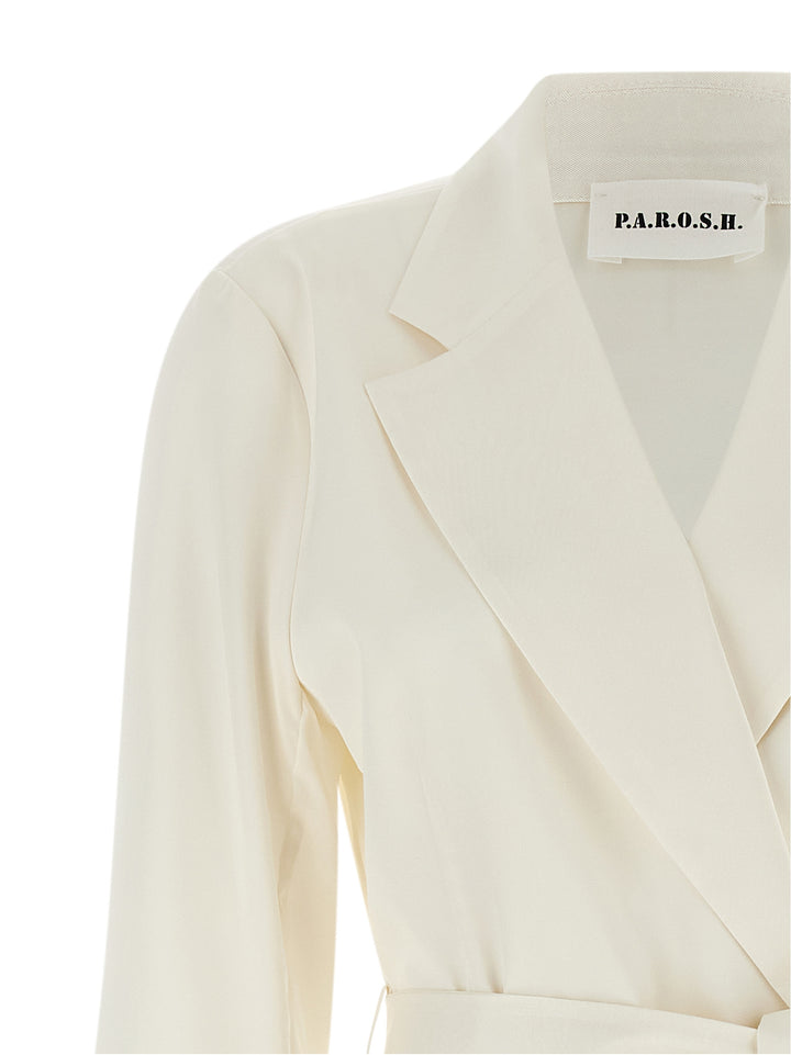 P.A.R.O.S.H. Paky BlazerS - Bianco | ba190447d84d0928e6d1817d6d87b9ff3d88ff6f