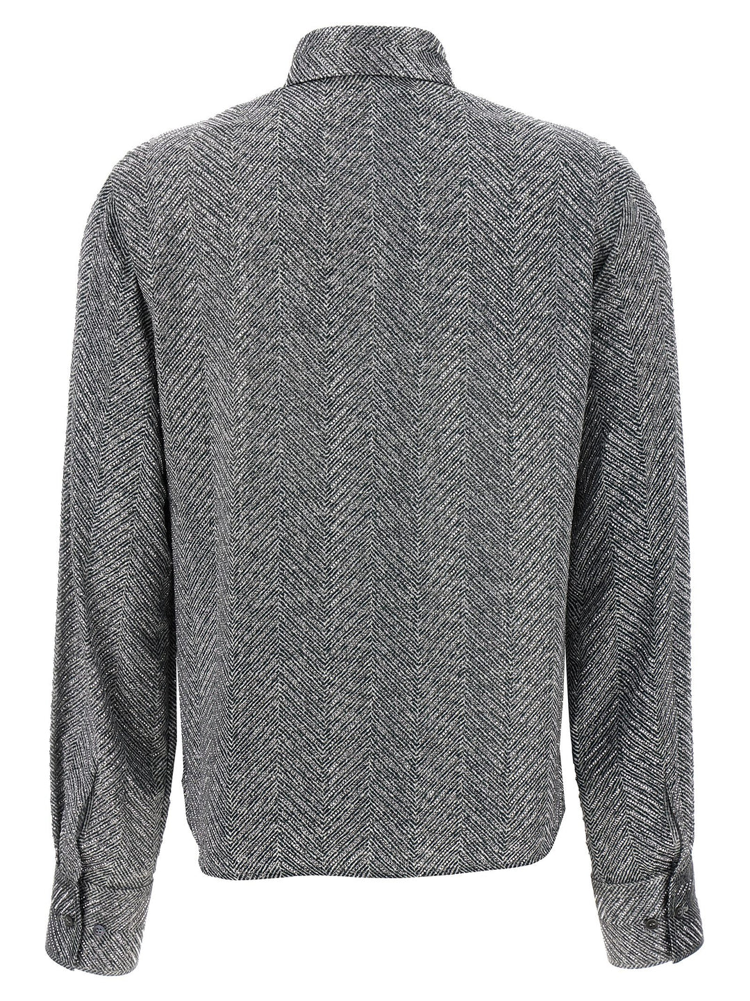 Ermanno Scervino Rhinestone Shirt Camicie - Grigio | 56860454d951a05e9fac251090056437eb7c2f75