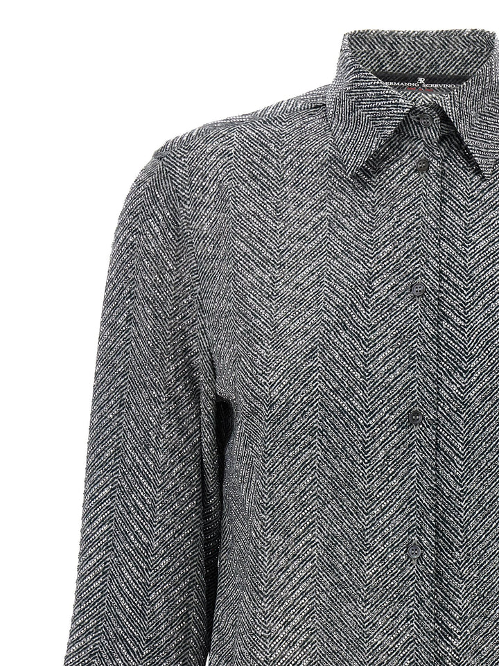 Ermanno Scervino Rhinestone Shirt Camicie - Grigio | 9f58da7946d920b7e70edb827f7611e91633b518