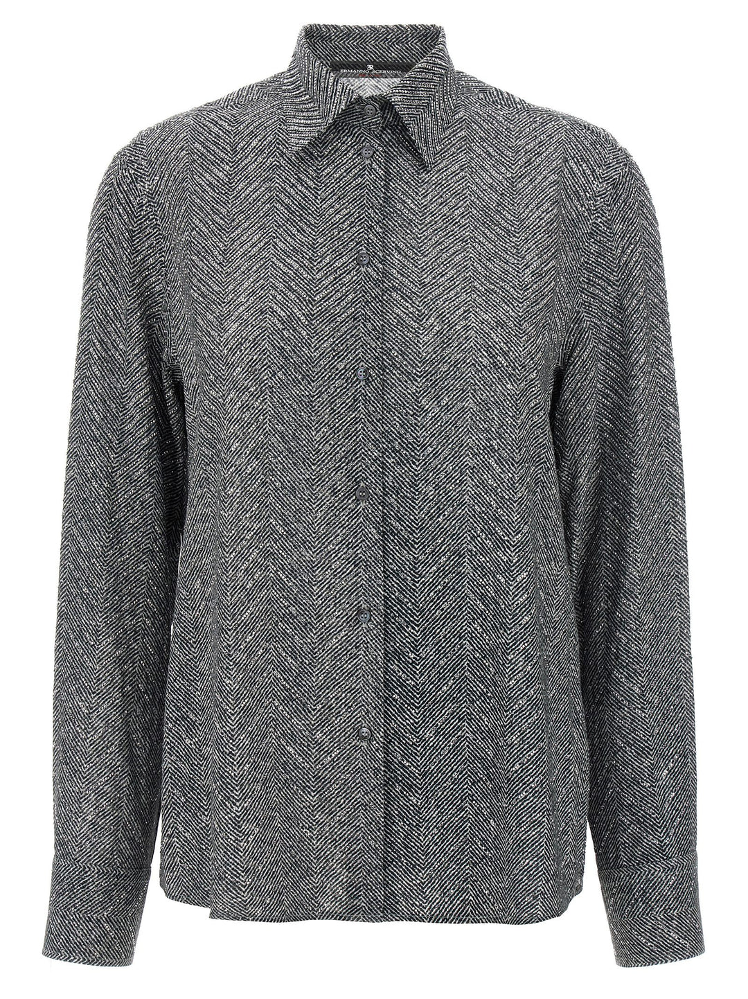 Ermanno Scervino Rhinestone Shirt Camicie - Grigio | 1fa6469b6c4ae26ddccacbab2bc60775ebe79630