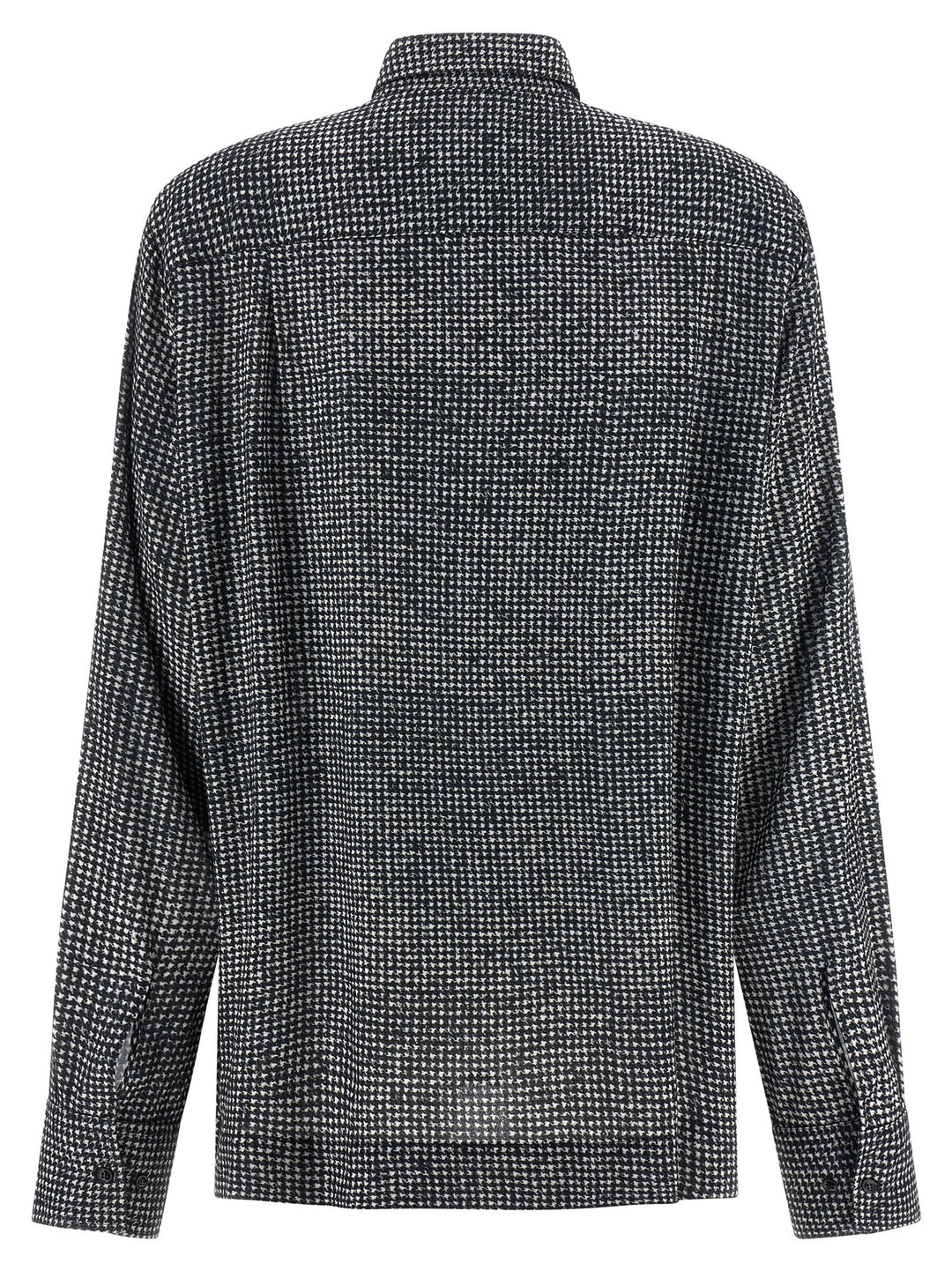 Ermanno Scervino Rhinestone Plastron Shirt Camicie - Bianco/Nero | 6ac1b15d6d3b29bfb34c696bc69e3f707a82f82f