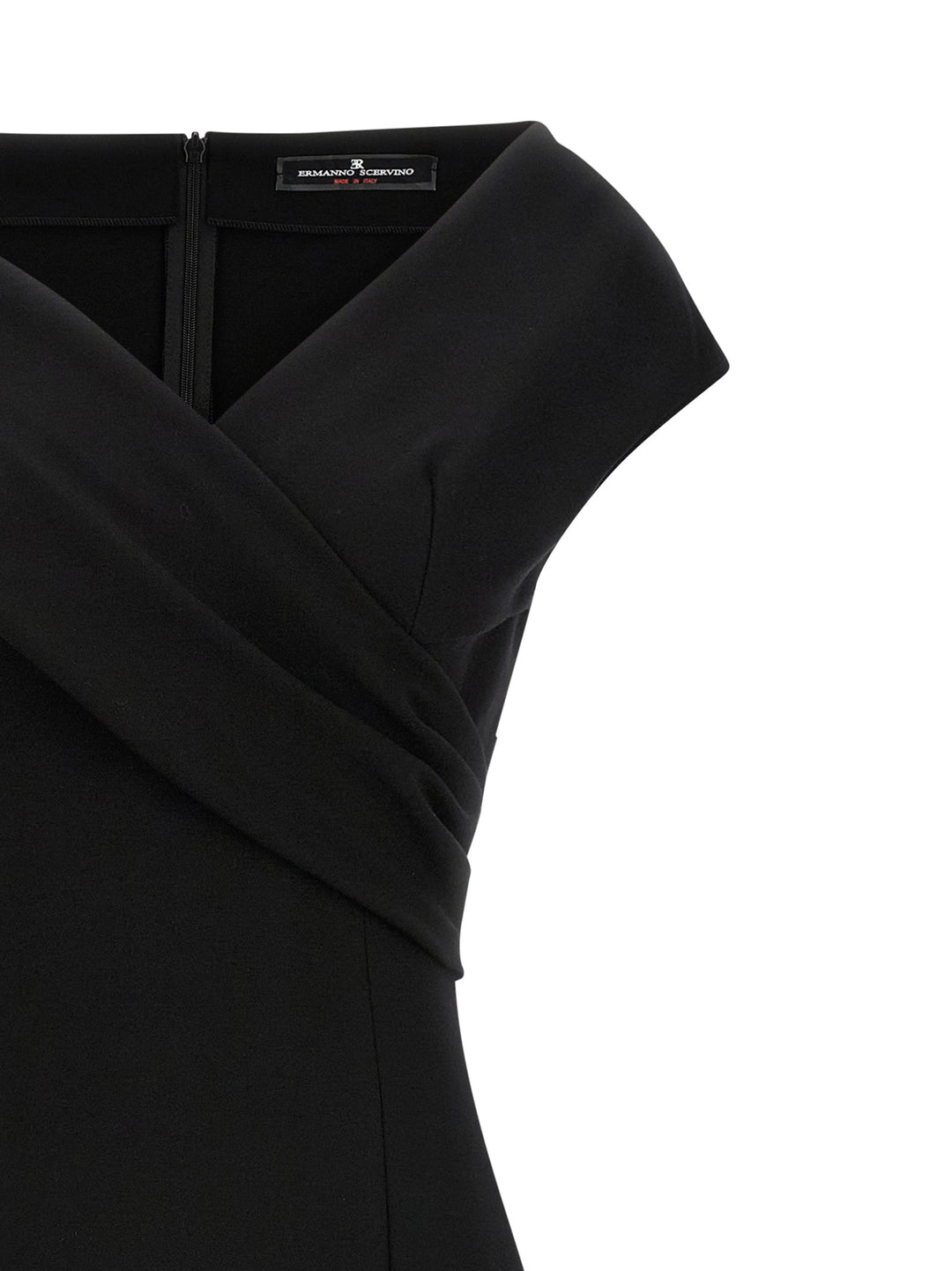 Ermanno Scervino Crossover Dress Abiti - Nero | 85460952e9972436b66bb1c1d782ddc49b5a5cd3