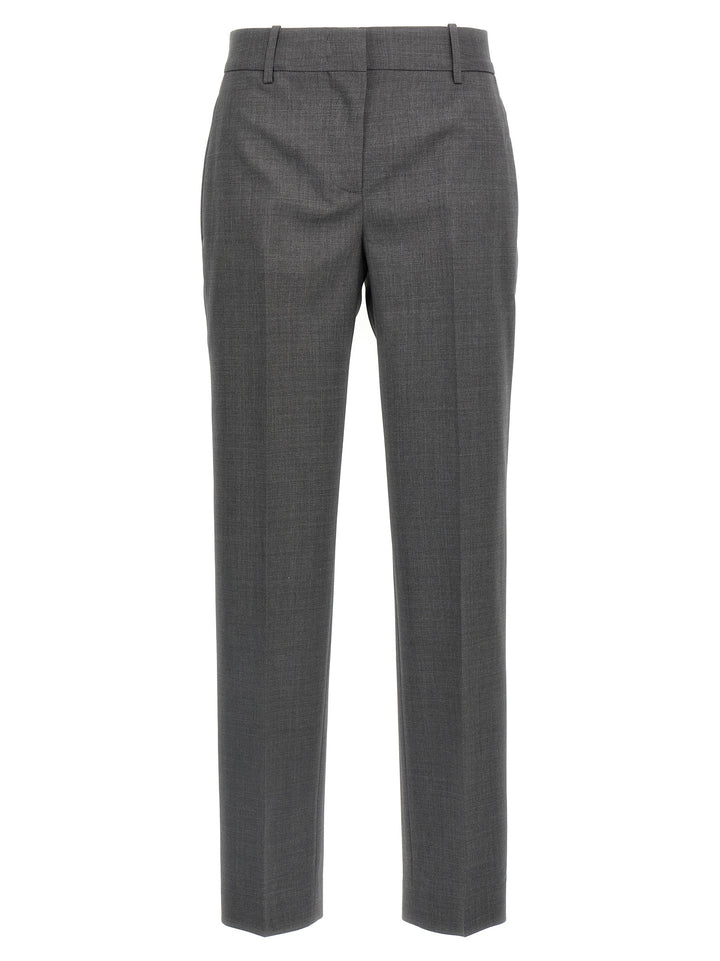 Ermanno Scervino Wool Pantaloni - Grigio | e4adbc2474482fad1f1d0601d5cfc04b45d96898
