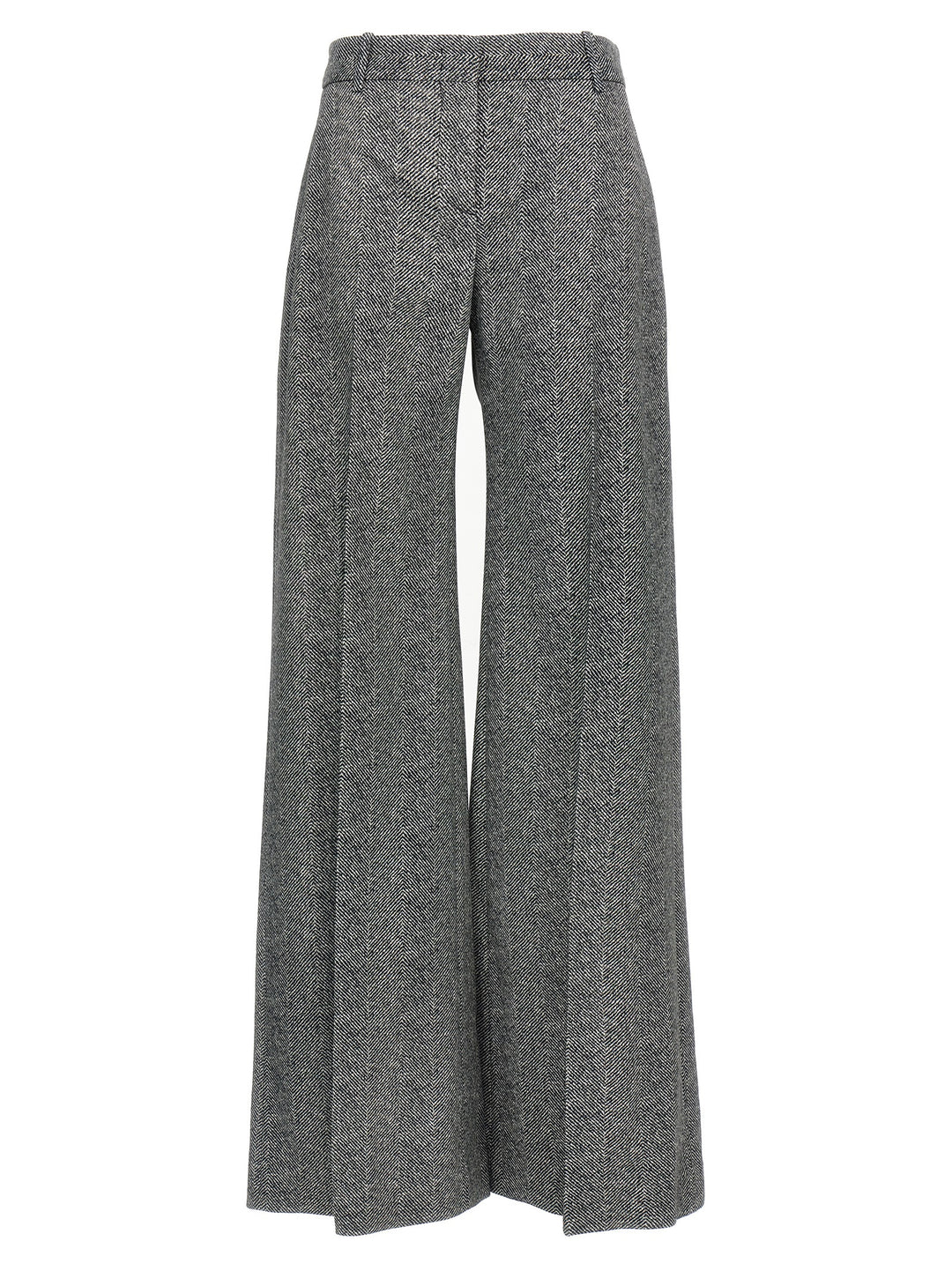 Ermanno Scervino Herringbone Trousers Pantaloni - Grigio | 1a95981e32a4bfe5eca432762ecb159f94885b12