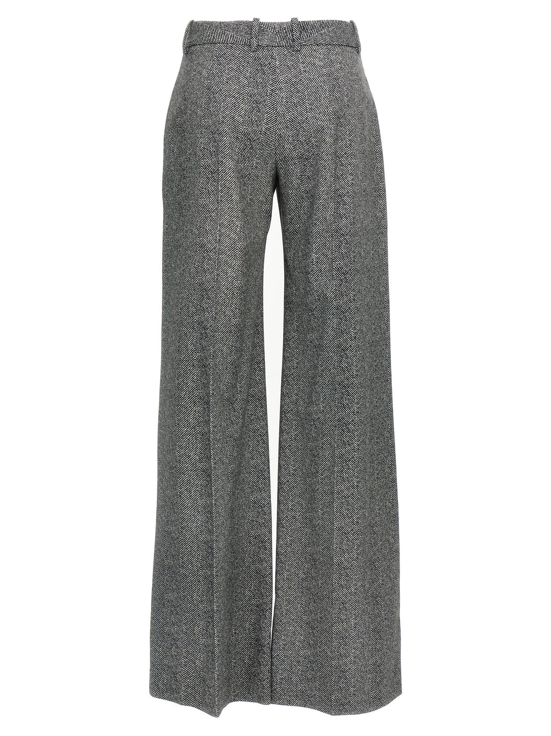 Ermanno Scervino Herringbone Trousers Pantaloni - Grigio | 19cf32b07da8123f2889af99be0e63cb7662dc6e