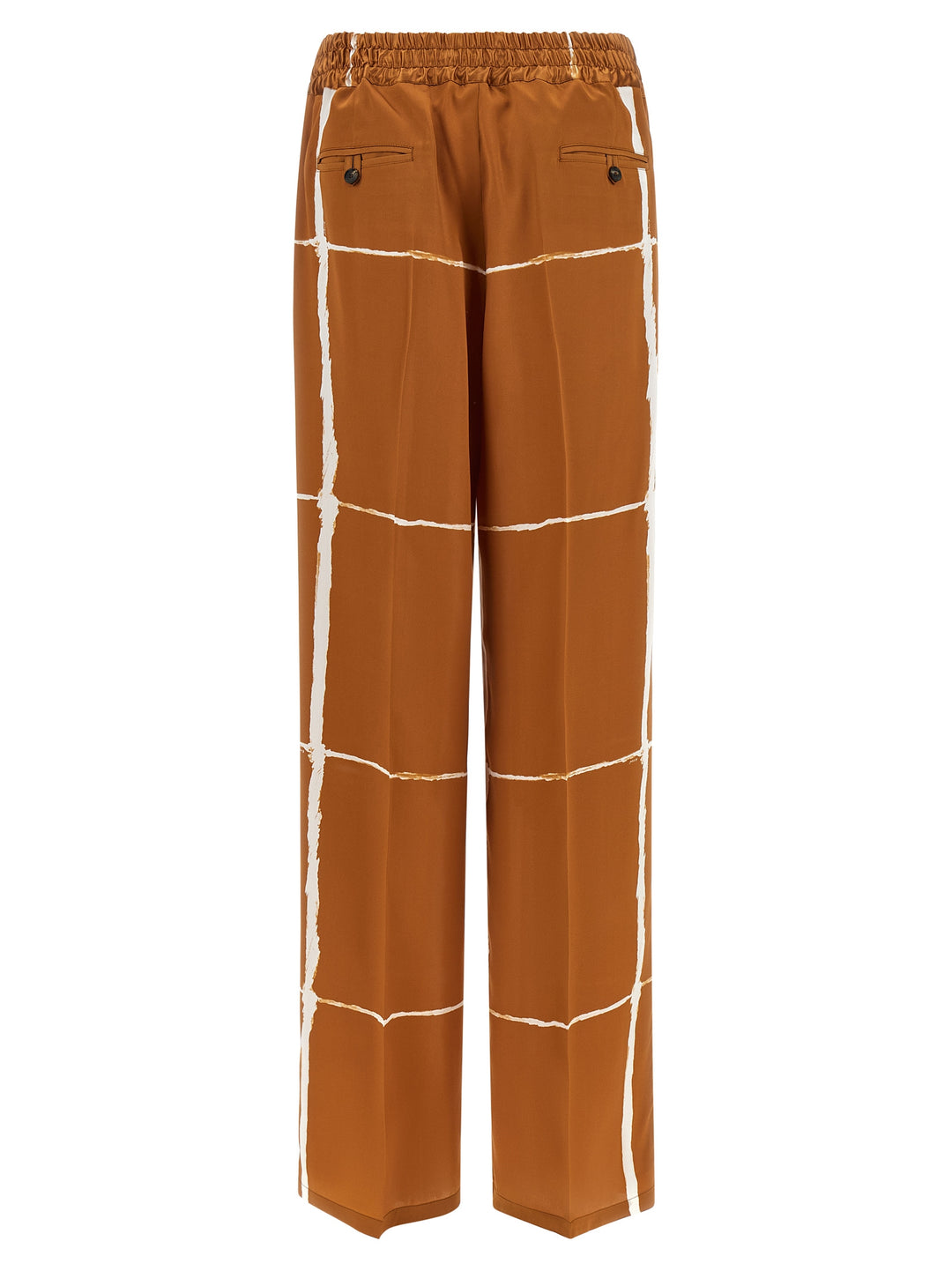 Kiton Silk Pantaloni - Marrone | 6489ef4094c92cb168a66890a3d5579b51db61db