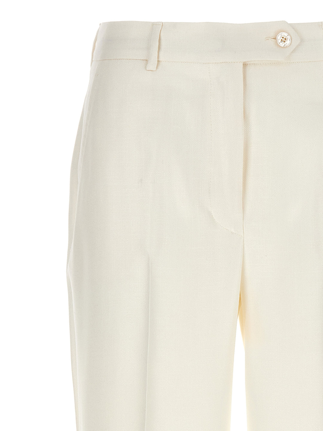 Kiton Cigarette Pantaloni - Bianco | 29dc68c98e5a2dce2107a5c1d505c1524b2f450f