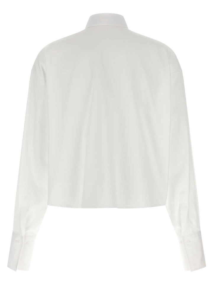 Ermanno Scervino Plastron Shirt Camicie - Bianco | 05f8245166766c951a1e0d6fa96ca59d5a00ba6c