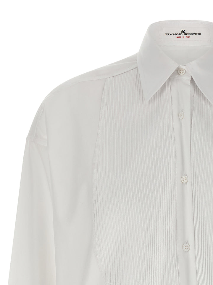 Ermanno Scervino Plastron Shirt Camicie - Bianco | ecf1fbfa0a52b4bad32e3f7af4227d3ed6e12ae8