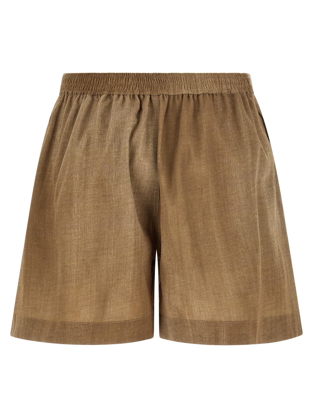 Ermanno Scervino Marocain Shorts Bermuda e Short - Beige | 21bae2804e2453dadb6898dd8b4d30b06a4babd9