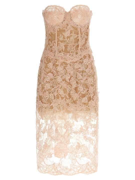 Lace Dress Abiti Rosa