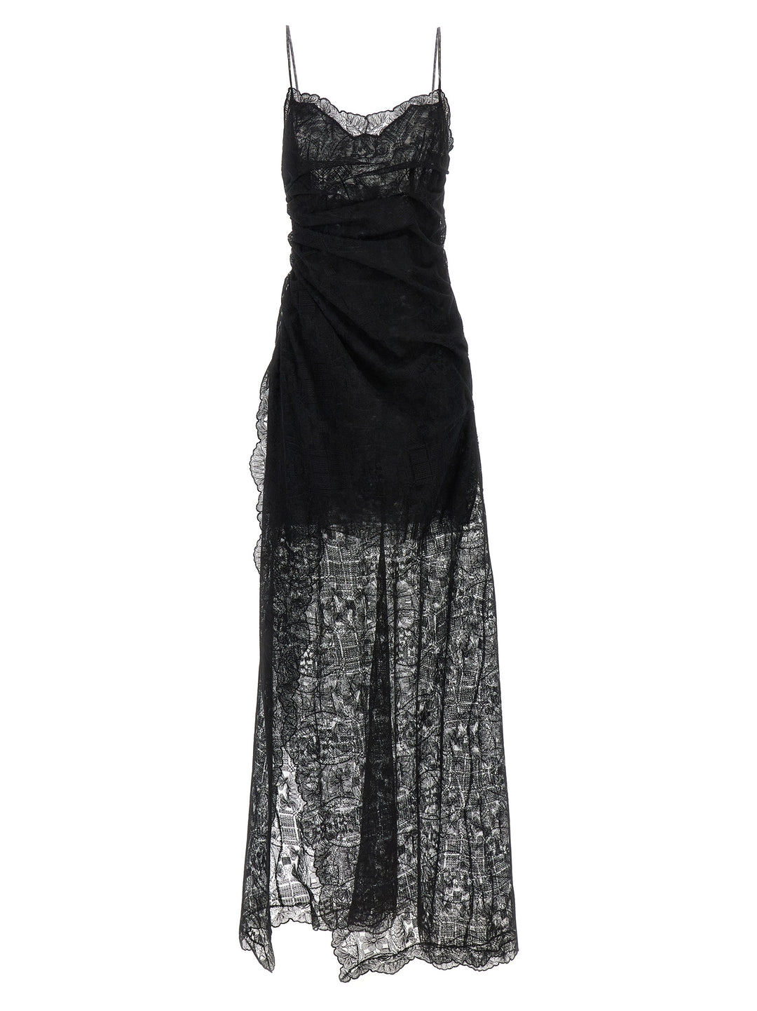 Ermanno Scervino Majolica Lace Dress Abiti - Nero | 564c9cf3b4b1627a7c189c39b60b14c4253a5a81
