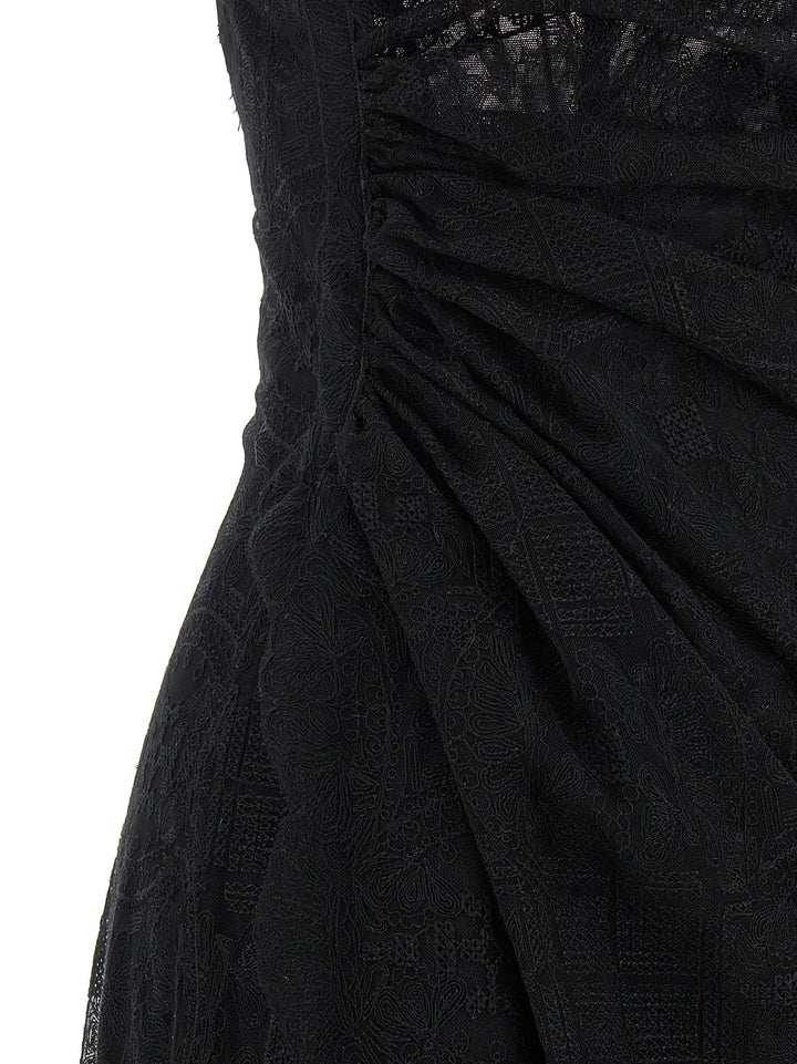 Ermanno Scervino Majolica Lace Dress Abiti - Nero | d37ab24de13702b010dcf9a9a4b4ed6d475d447f