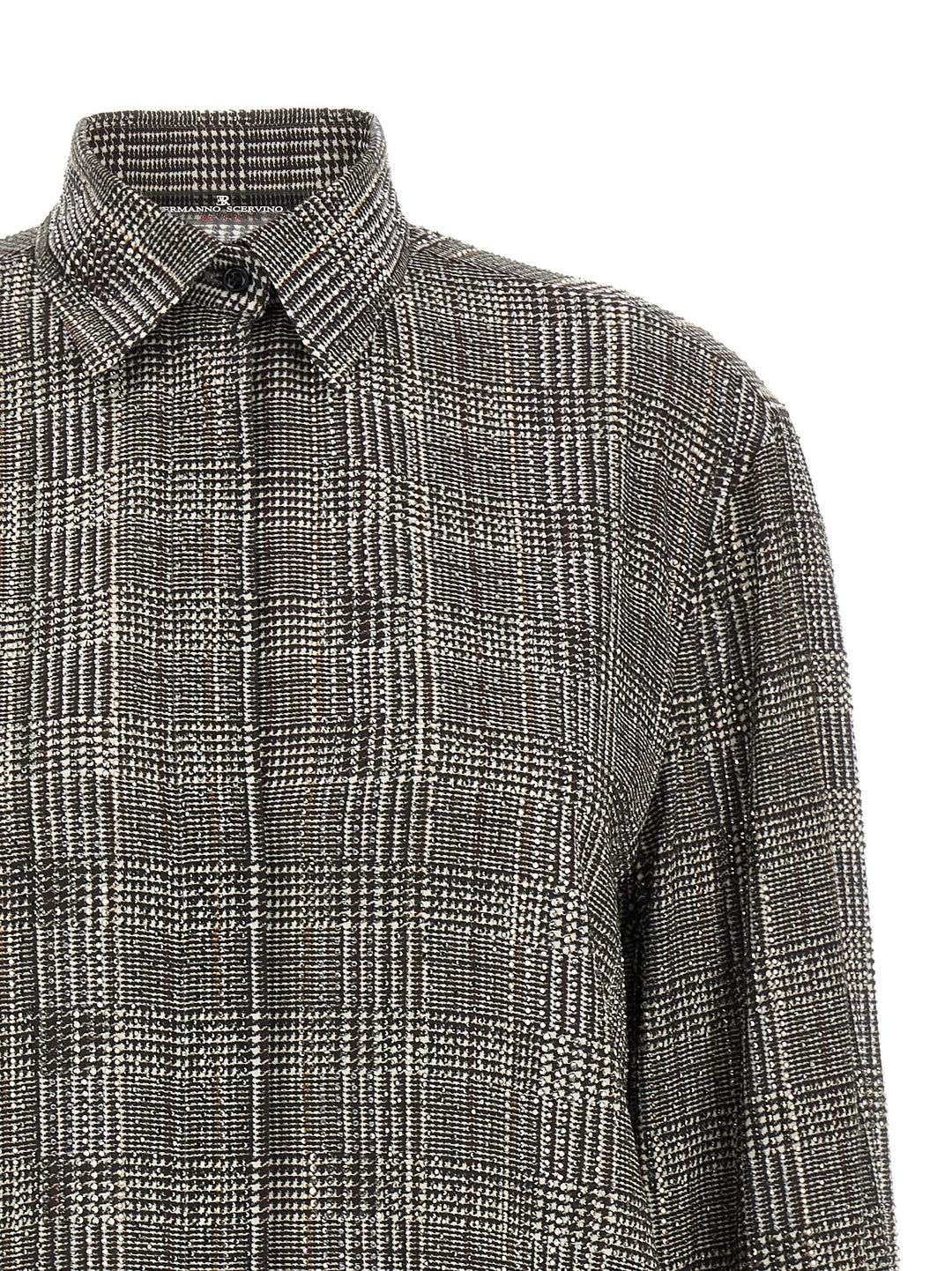 Ermanno Scervino All-Over Rhinestone Shirt Camicie - Grigio | bdec5e98869ee4f28e56eeb0ba2e3edefac80445