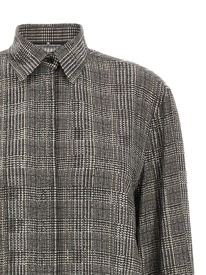 Ermanno Scervino All-Over Rhinestone Shirt Camicie - Grigio | bdec5e98869ee4f28e56eeb0ba2e3edefac80445