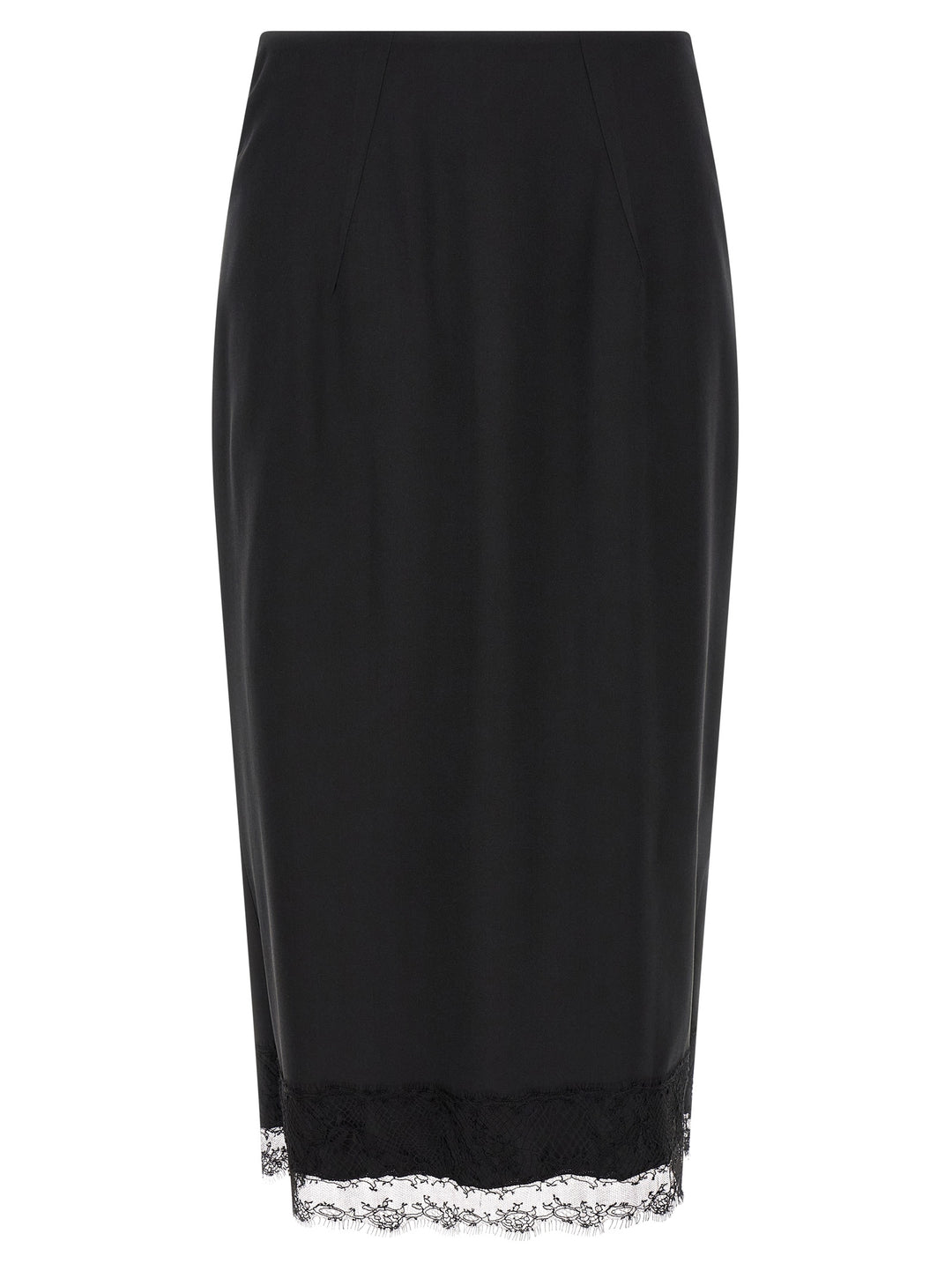 Ermanno Scervino Lace Sheath Skirt Gonne - Nero | cb25c210471138a173c57e581e03ffa540d88880