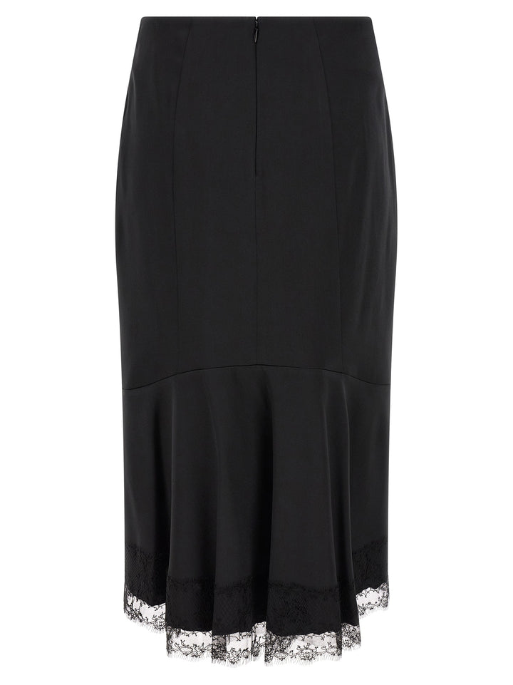 Ermanno Scervino Lace Sheath Skirt Gonne - Nero | 3f94d875e685c71372bbaf2b7307a19b5ab73526
