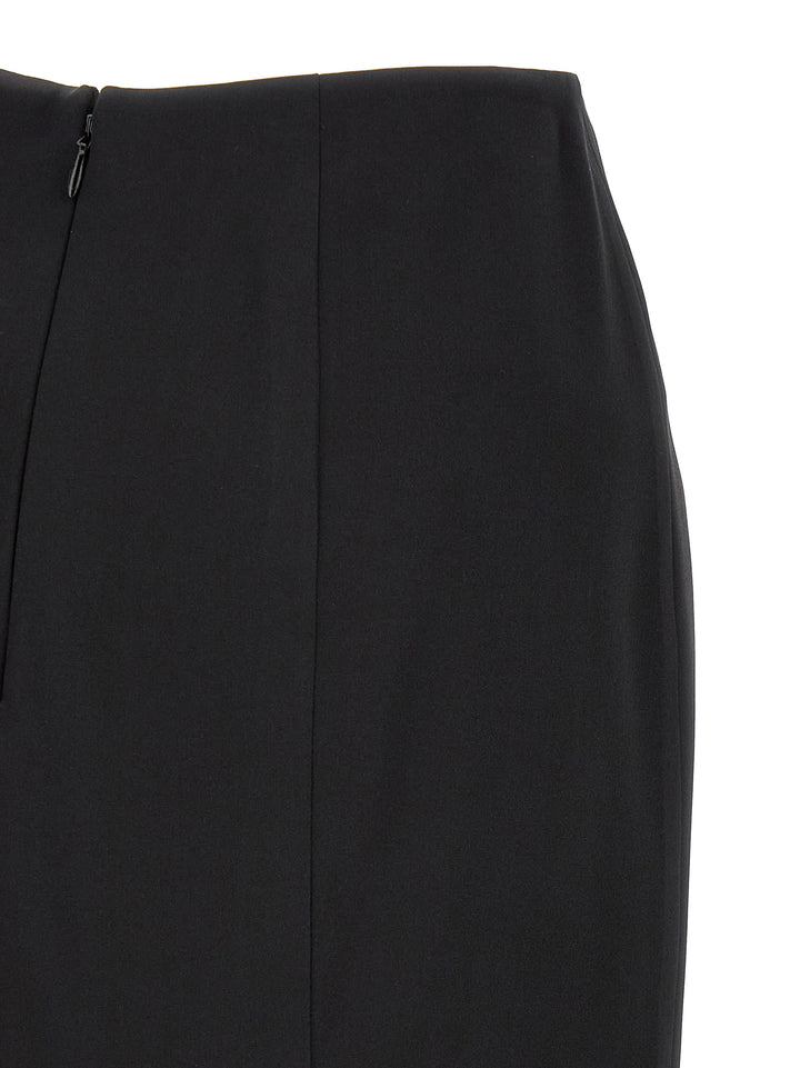Ermanno Scervino Lace Sheath Skirt Gonne - Nero | 714bc00175d53f9cdf9ca63e455e02a847d1f7a4