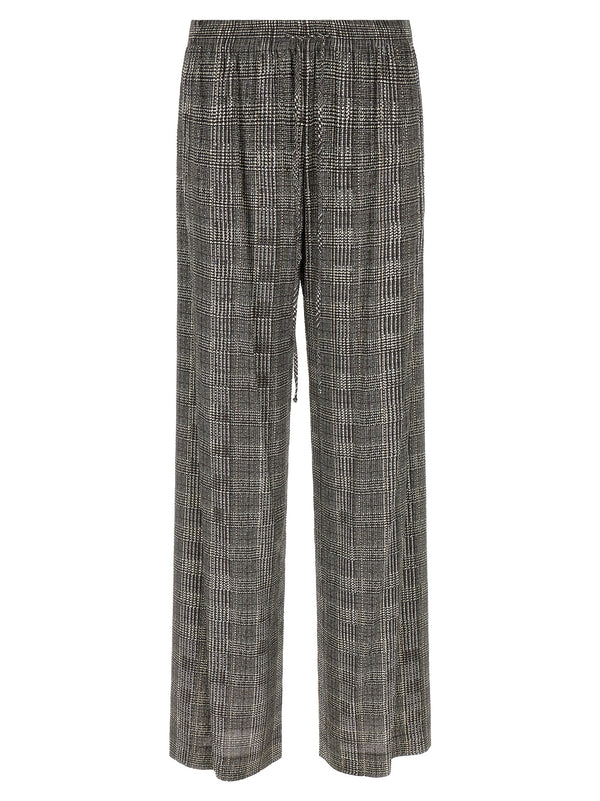 All-Over Crystal Pantaloni Grigio