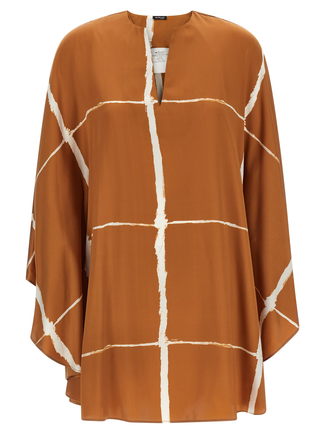 Kiton Caftan Blouse Camicie - Marrone | 4dfdf38578a86b5e82a952b66247899c62455532
