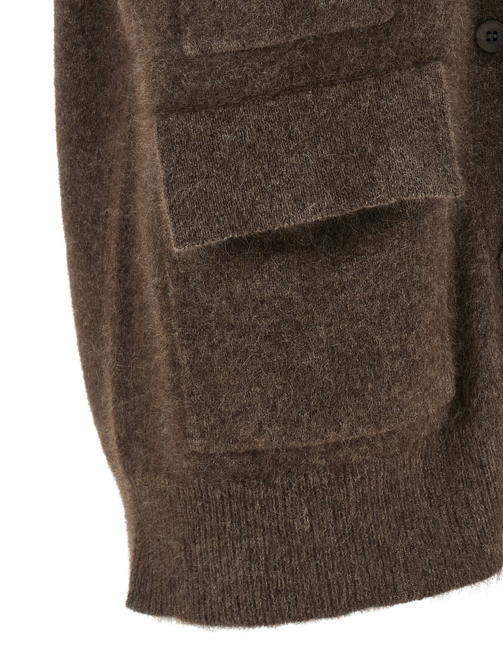 P.A.R.O.S.H. Lacoon Gilet - Marrone | 9676e8e5b15375a0f4f39621e3fc9d8057f0ccff