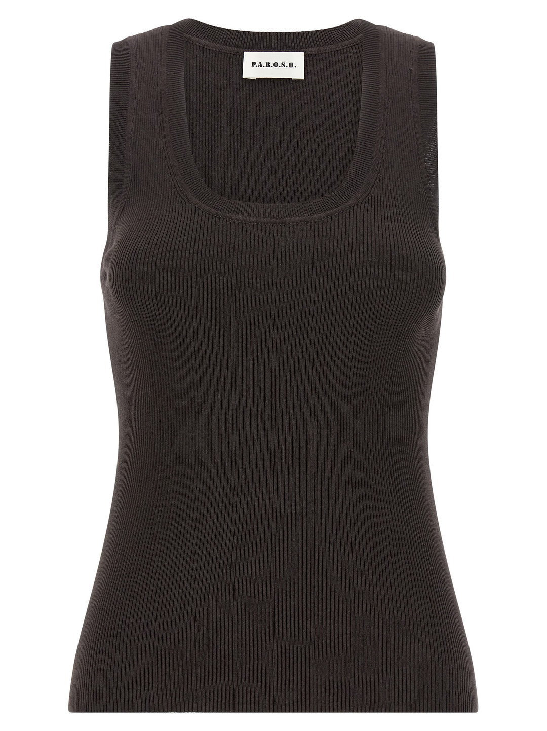 P.A.R.O.S.H. Cipria26 Top - Marrone | 6d1045abb254687bae0df9ecfd7e6264863549ea