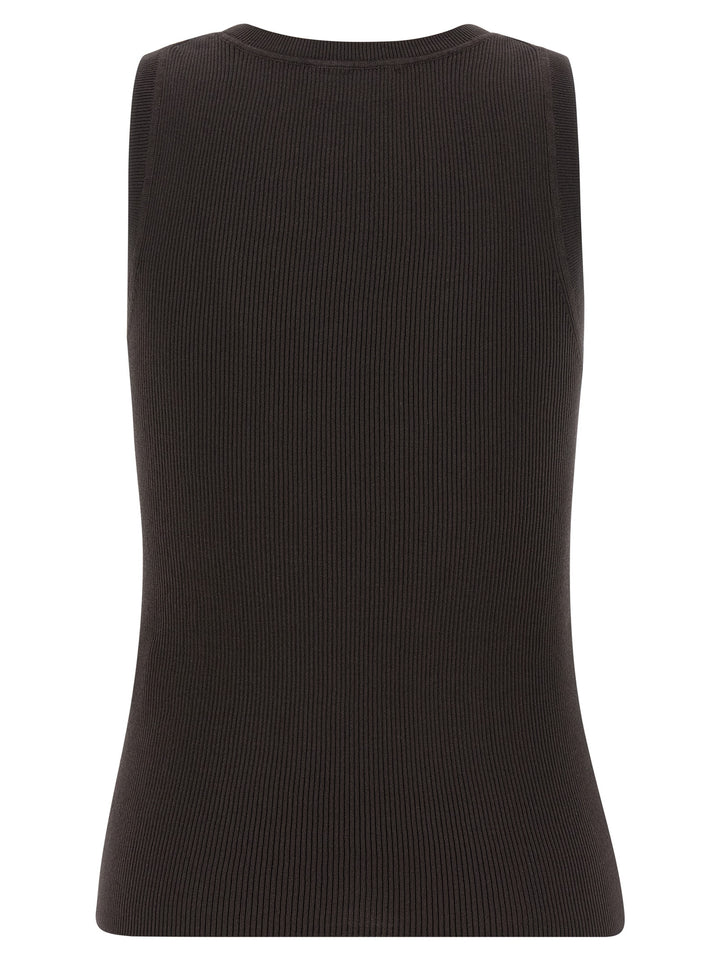 P.A.R.O.S.H. Cipria26 Top - Marrone | 17b7307308ce8310b460a609ed355d7ae9e2cf6d