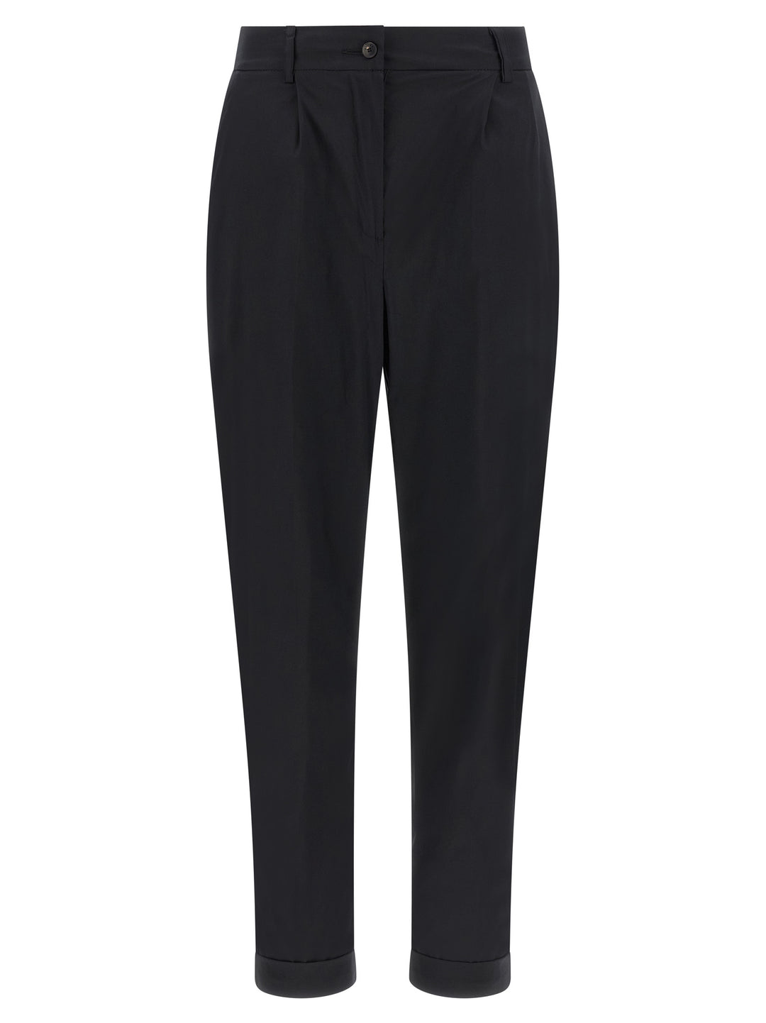Kiton Poplin Pantaloni - Nero | b718c11fa3a7f714fc9c4833fc8bcd3165fbeb78