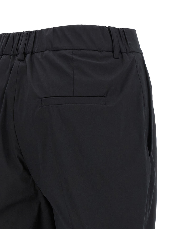 Kiton Poplin Pantaloni - Nero | 1407ed9ca6fa4c7229e2061f754108140818ad9d