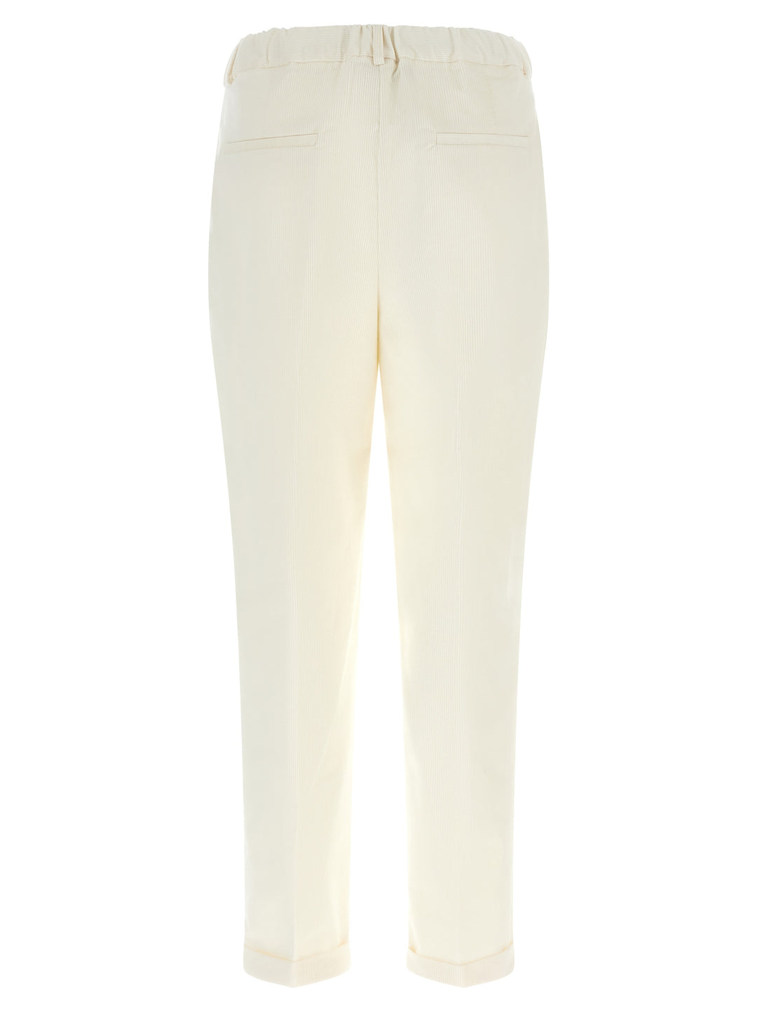 Kiton Corduroy Pantaloni - Bianco | a902bdb5c3b9205d7b0fb0de3397dd5324ffef47