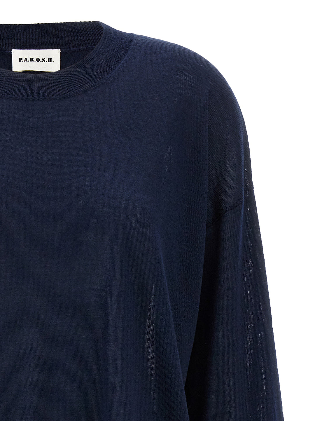 P.A.R.O.S.H. Crew-Neck Sweater Maglioni - Blu | 06e36955752a13c62ee4592f13653aadb66b7833