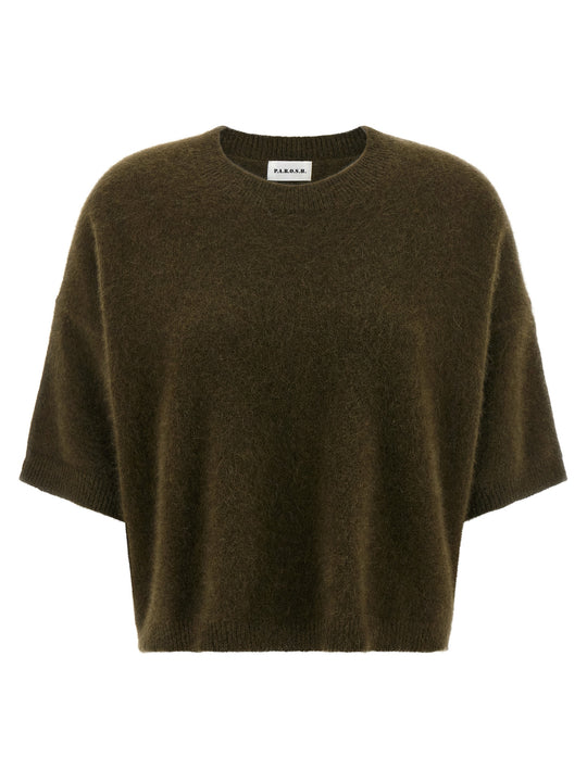 Raccoon Wool Sweater Maglioni Verde
