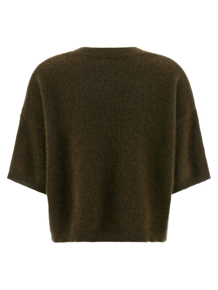 P.A.R.O.S.H. Raccoon Wool Sweater Maglioni - Verde | 8251f2590fbcad7f010fff9e9b3f3741077e08f4