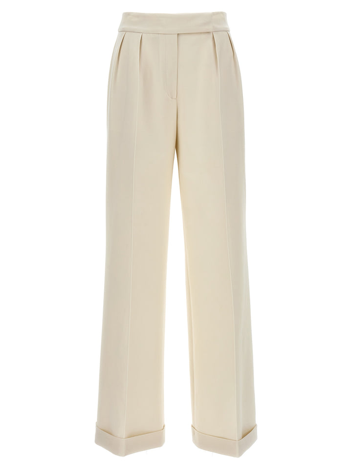 Kiton Loose Leg Pantaloni - Bianco | 9f07659d2c3766088e3e9f83cda76cd2d181877c