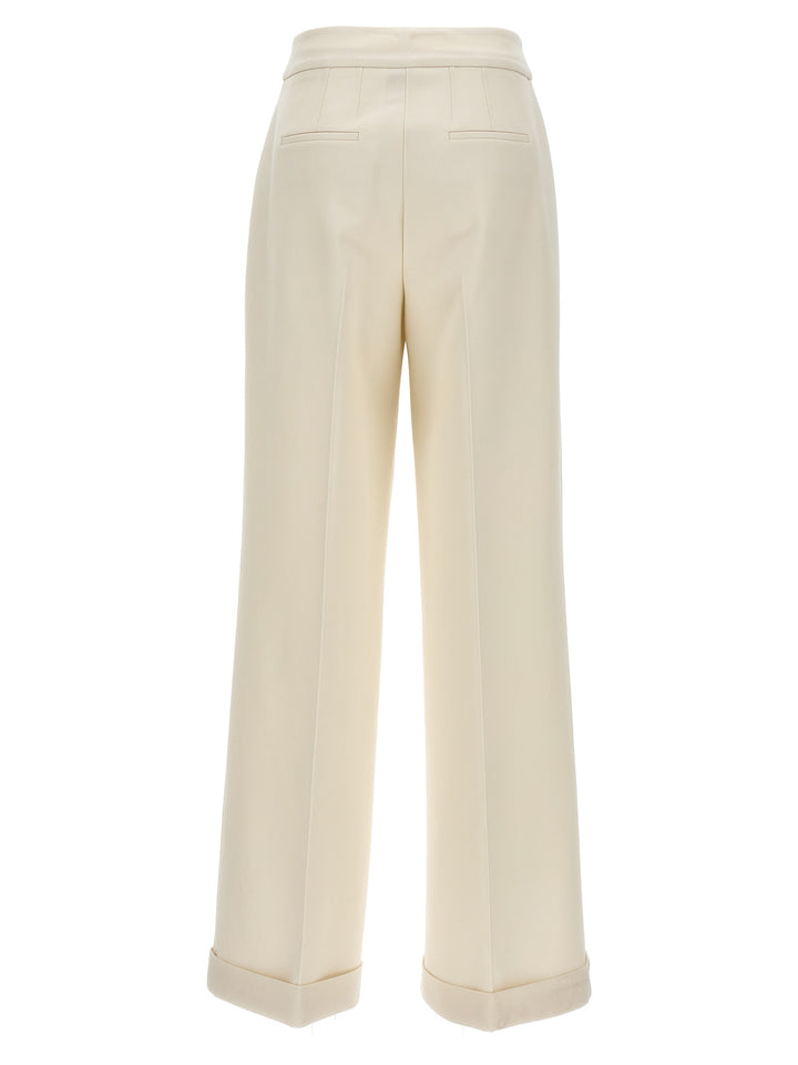 Kiton Loose Leg Pantaloni - Bianco | a5577c2681d3ce15a3b2b192e823f82804ae9d32