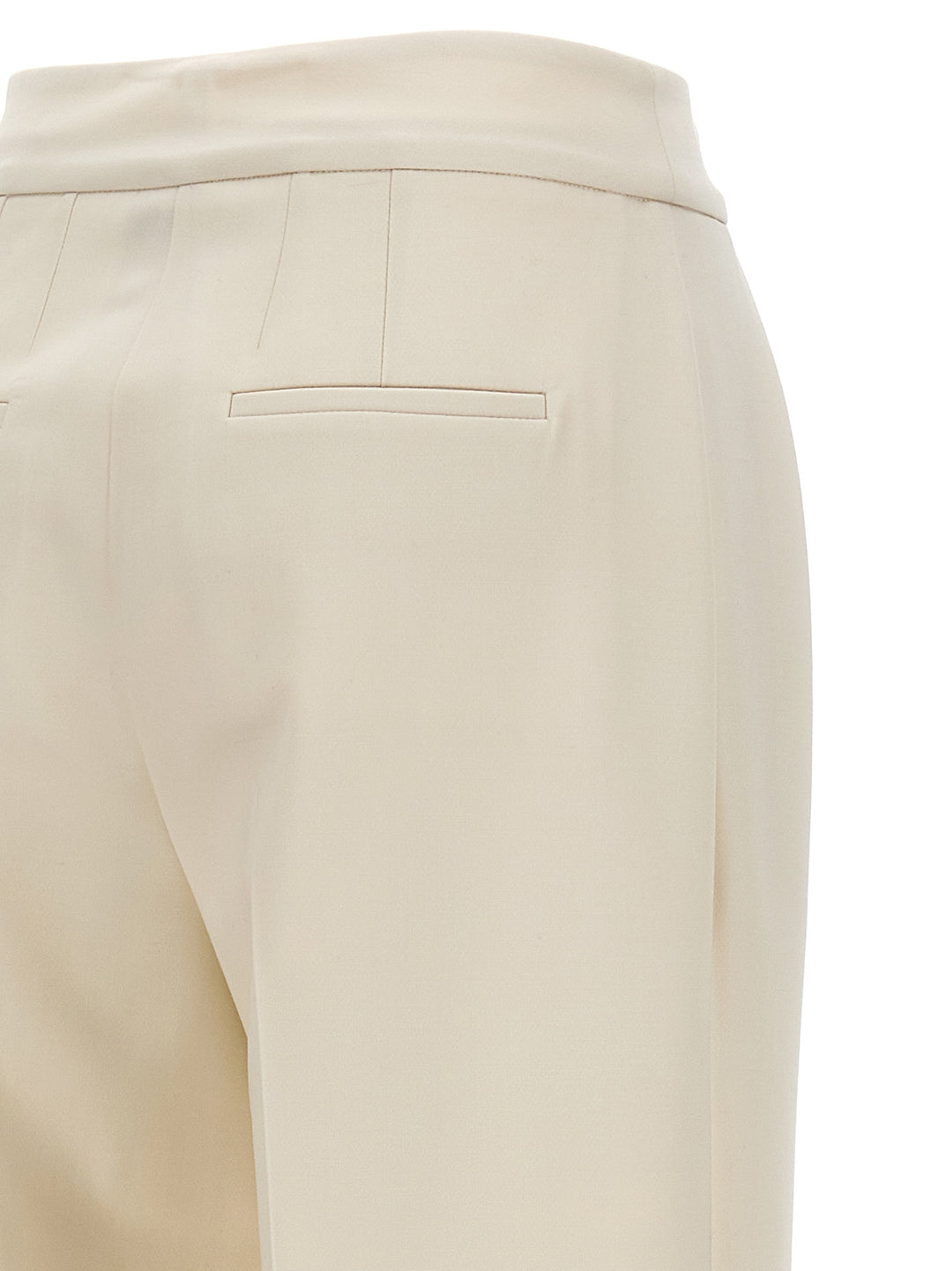 Kiton Loose Leg Pantaloni - Bianco | 7d7b36d2ead6b75ab16be409abe0f7635b96c36f