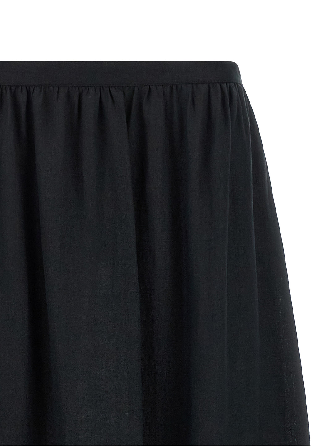 Kiton Fringed Skirt Gonne - Nero | ef84d2e3ea3d772a45d4156a847344aac9e8db6d