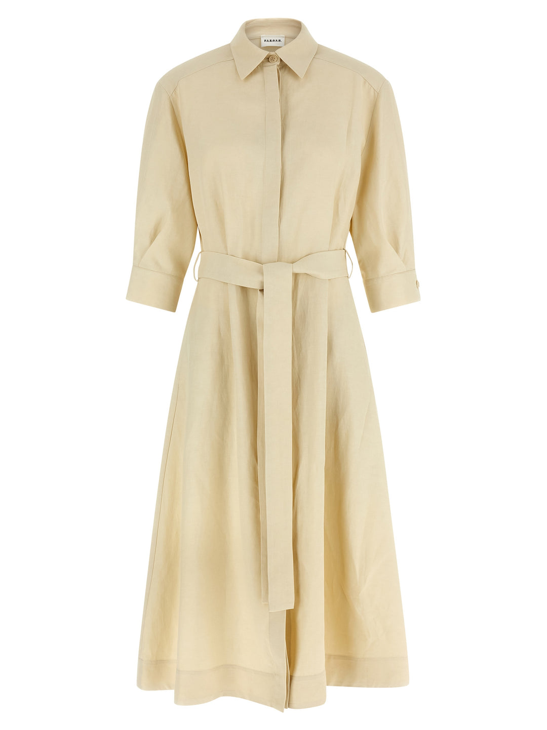 P.A.R.O.S.H. Chemisier Dress Abiti - Beige | 81f6cf3b4b4bc766db7943a9ea4e3164de562e2c