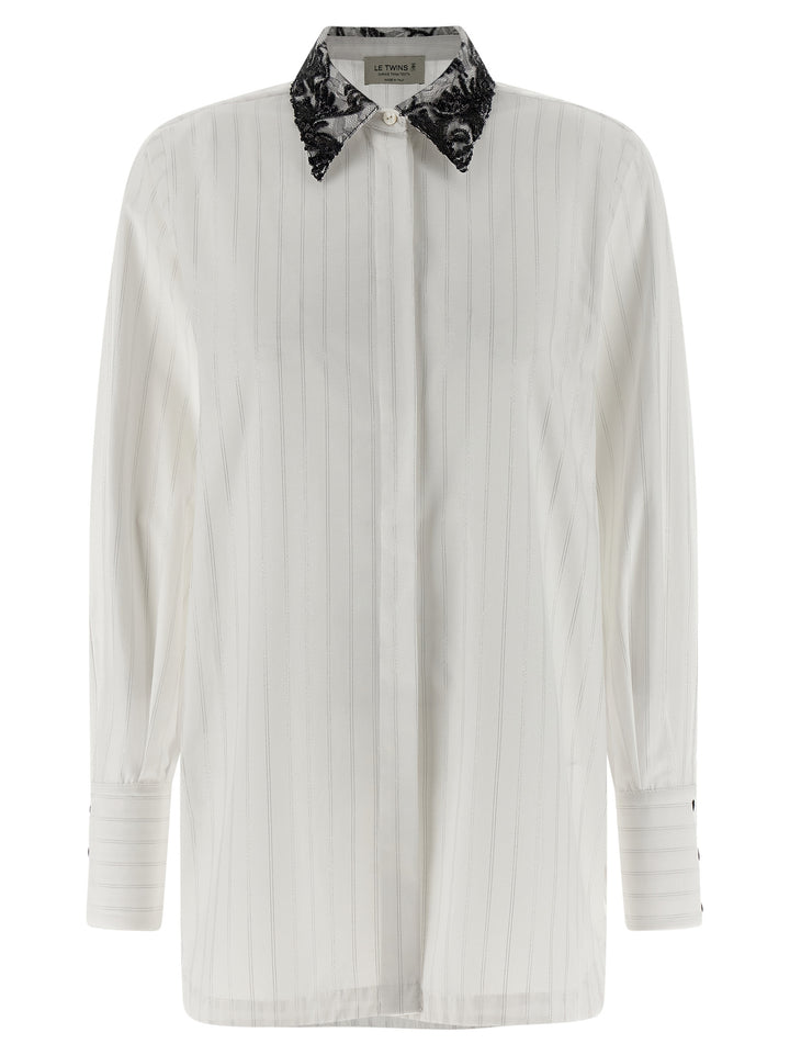 Le Twins Daniel Camicie - Bianco | b36176dcd9cb0386d812913fbafffe6a8b26f5fb