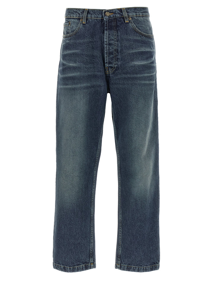 Riviera Project Stone Washed Jeans - Blu | 2b75db249058aa15841f737c1f94440f394c8a85