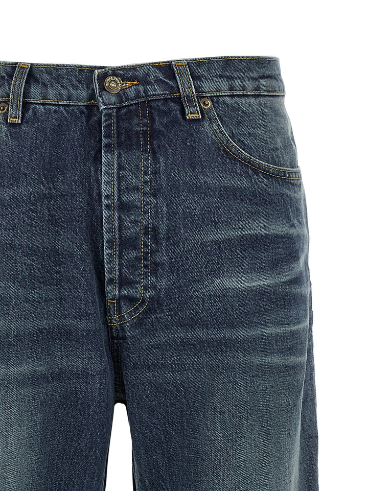 Riviera Project Stone Washed Jeans - Blu | 58786ccaa5390dcab320f0141b03335bbe22cee8