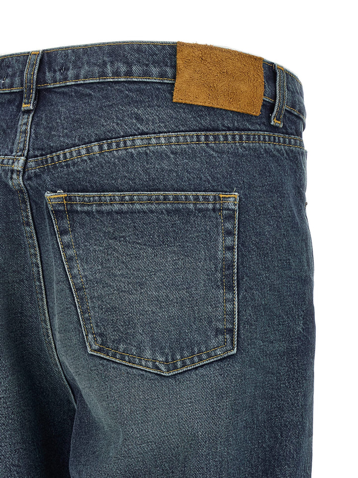 Riviera Project Stone Washed Jeans - Blu | 062565a6e2fd2bd67cf6c1c97d9c293420826b15