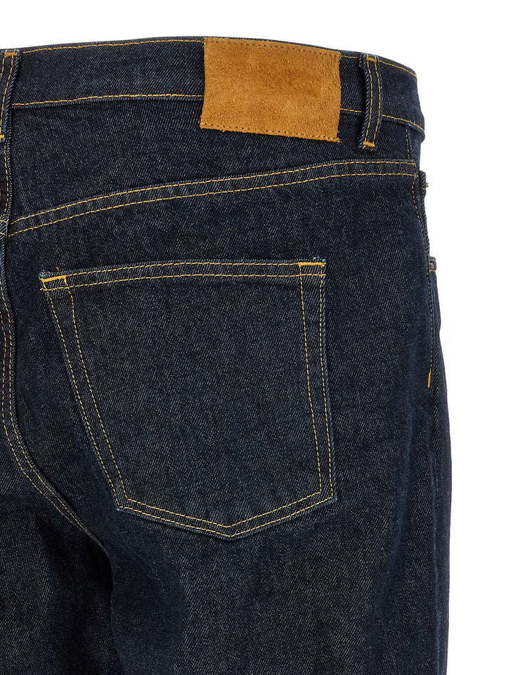 Riviera Project Tapered Leg Jeans - Blu | c1769ca053a6553096261868443573c505ca2ad3