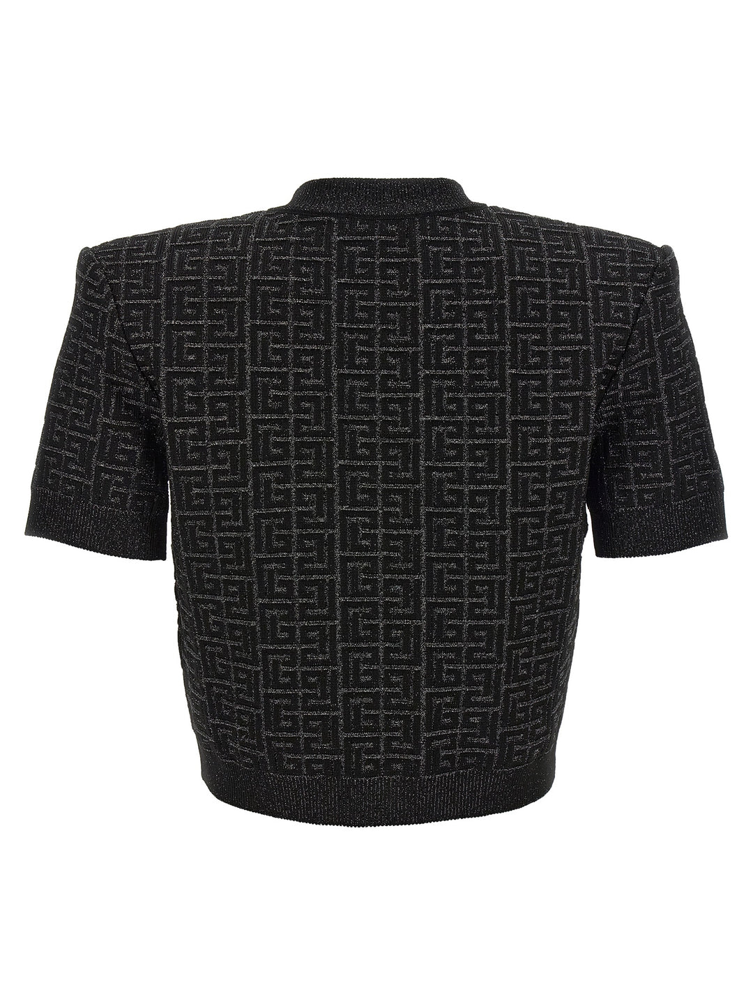Balmain Monogram Maglioni - Nero | 53472f87e67d93c428885862683550656e30395f