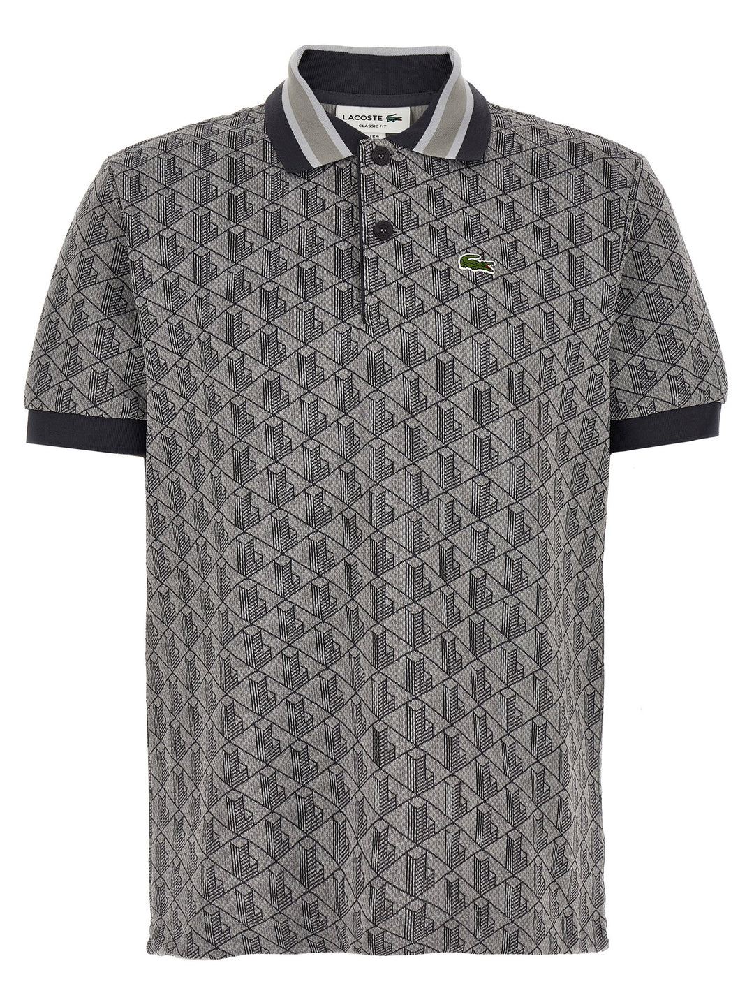 Lacoste Paris Polo - Grigio | 452de583afd90b297fb7073249c5c09deea34ec3