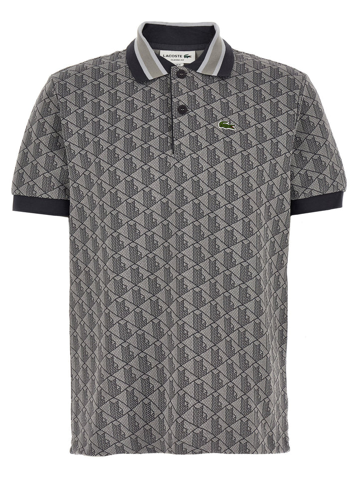 Lacoste Paris Polo - Grigio | 452de583afd90b297fb7073249c5c09deea34ec3