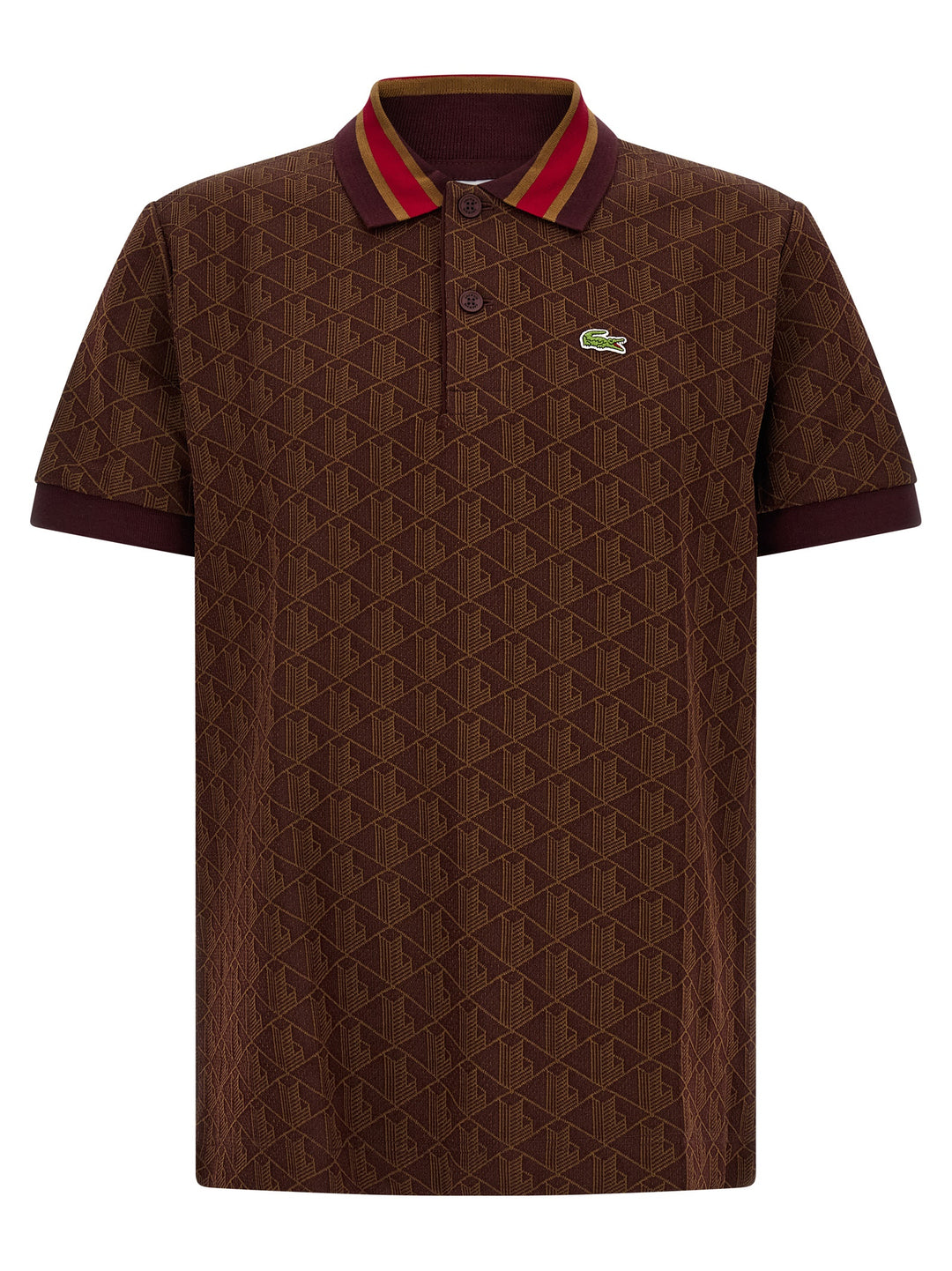 Lacoste Paris Polo - Marrone | 7f0372588bdbc7eec42efeb27ef77da989c0685a