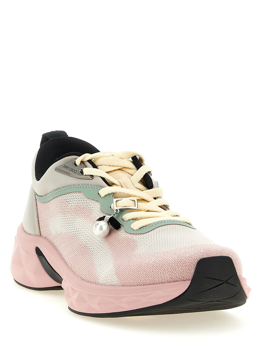 Jimmy Choo Diamond Run Sneakers - Rosa | c90ffe80853f32899153960a5de4e80c3f418520
